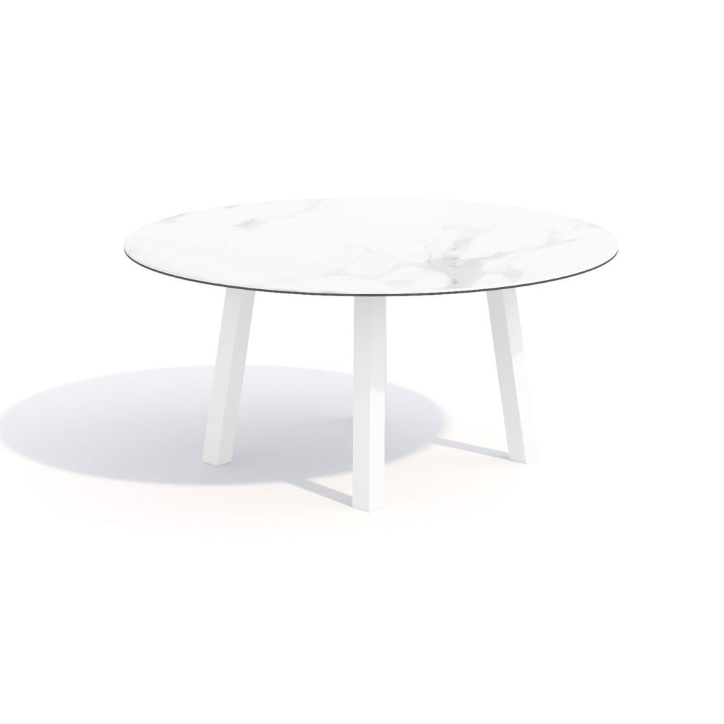 62" Fresco Porcelain Round Dining Table