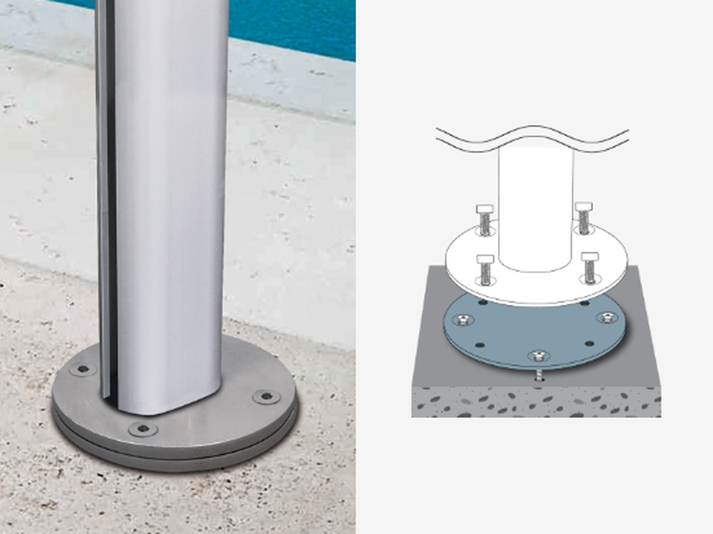 Concrete Mount Kit for Shademaker