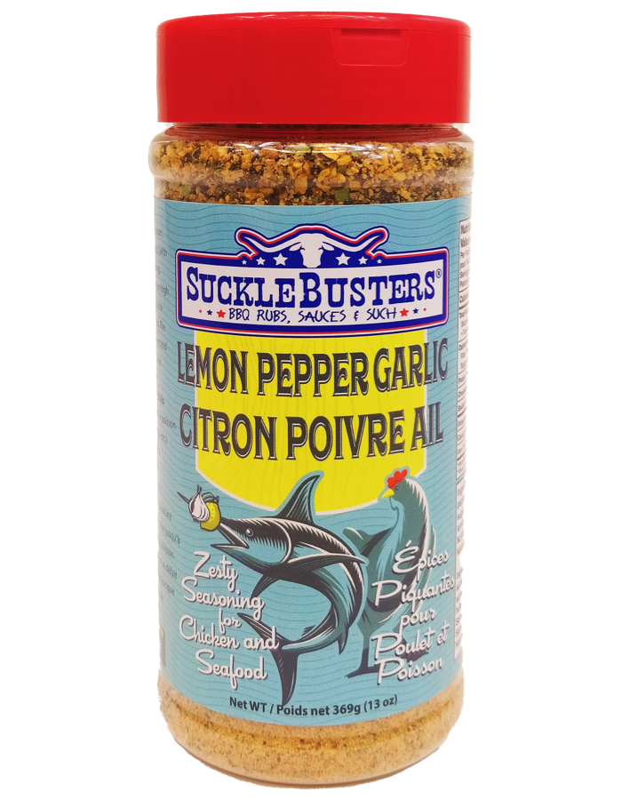 Lemon Pepper Garlic Seasoning 13 oz