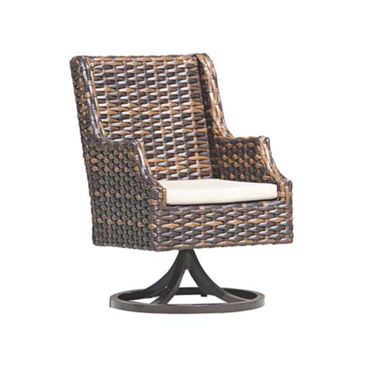 Whidbey Island Swivel Rocking Arm Chair