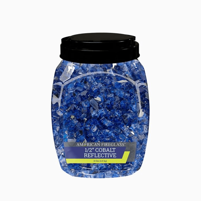 1/2" Reflective Fire Glass 10 lbs