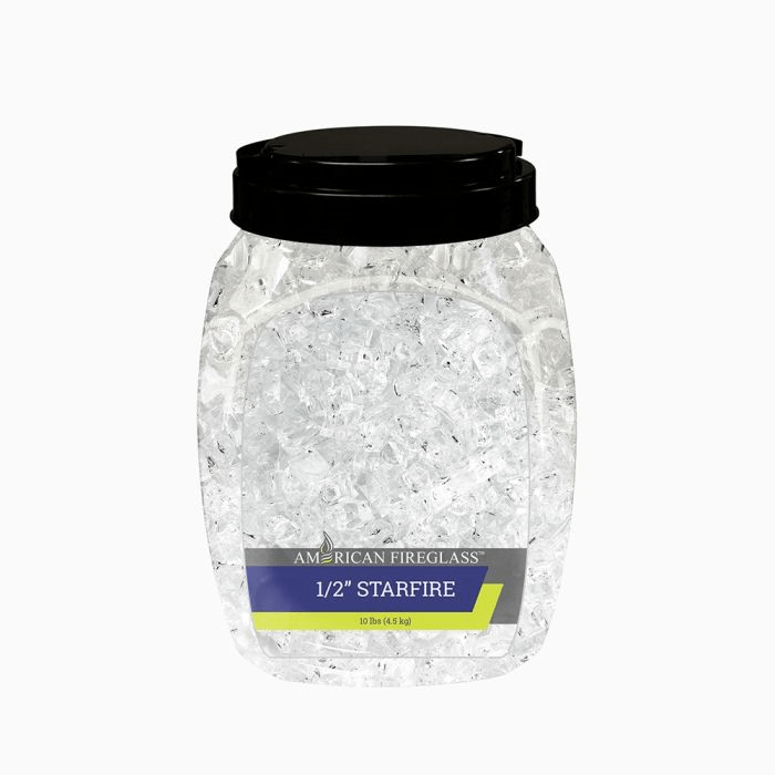 1/2" Reflective Fire Glass 10 lbs