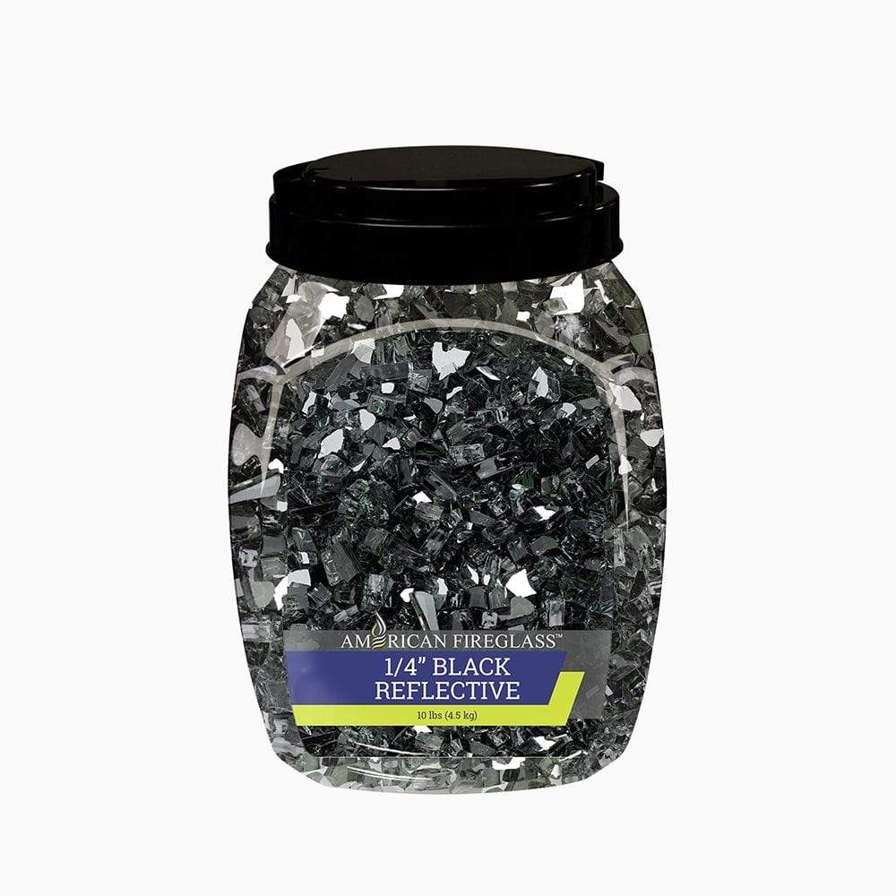1/4" Reflective Fire Glass 10 lbs