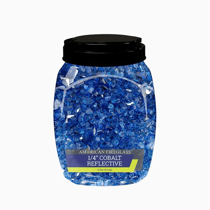1/4" Reflective Fire Glass 10 lbs