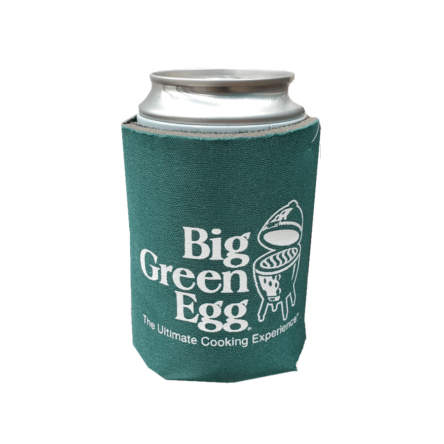 Big Green Egg Apparel BGE Insulated Beverage Koozies Green w/White Logo