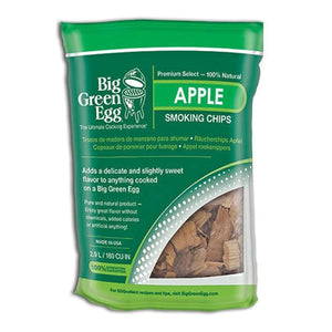 Big Green Egg Barbeque Apple Premium Smoking Chips