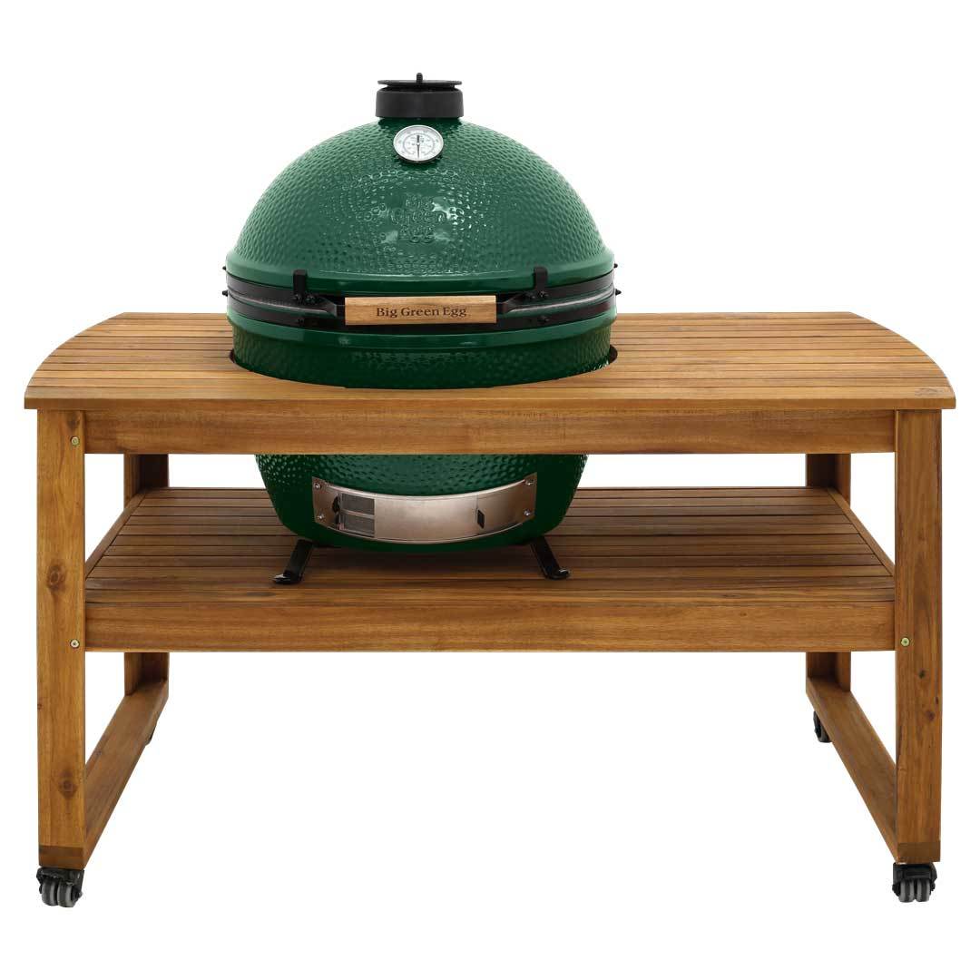 Big Green Egg Barbeque XL Acacia Wood Table