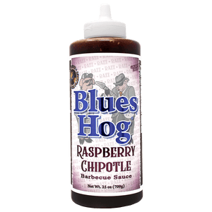 Blues Hog Rubs, Sauces & Brines Blues Hog Raspberry Chipotle BBQ Sauce Squeeze Bottle 25 oz.