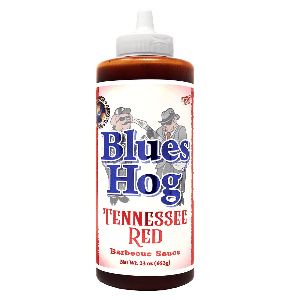 Blues Hog Rubs, Sauces & Brines Blues Hog Tennessee Red Sauce Squeeze Bottle 23 oz.