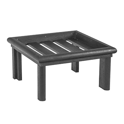 C.R. Plastic Products Furniture - Chairs Slate Grey-18 DSO272 Stratford Large Ottoman Frame