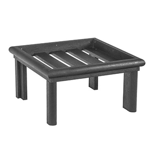C.R. Plastic Products Furniture - Chairs Slate Grey-18 DSO272 Stratford Large Ottoman Frame
