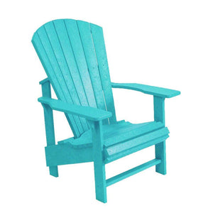 C.R. Plastic Products Furniture - Chairs Turquoise-09 C03 Upright Adirondack