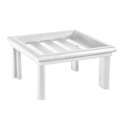 C.R. Plastic Products Furniture - Chairs White-02 DSO272 Stratford Large Ottoman Frame