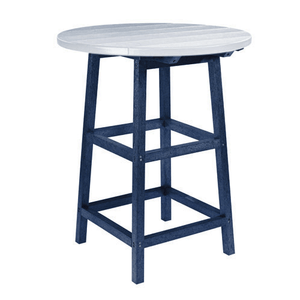 C.R. Plastic Products Furniture - Dining Navy-20 TB03 40" Pub Table Legs