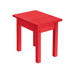 C.R. Plastic Products Furniture - Outdoor Accessories Red-01 T01 Small Rectangular Table