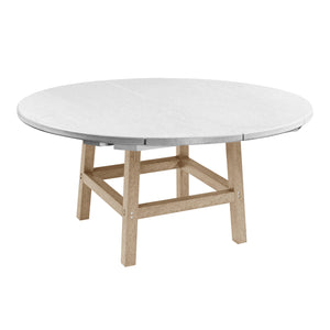 C.R. Plastic Products Coffee Table Beige-07 TB01 17" Cocktail Legs