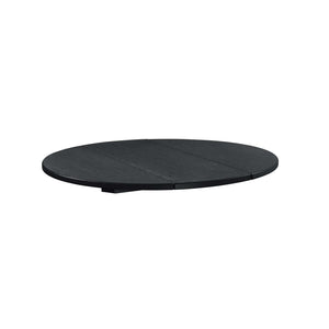 C.R. Plastic Products Dining Table Black-14 TT03 32" Round Table Top