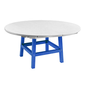 C.R. Plastic Products Coffee Table Blue-03 TB01 17" Cocktail Legs