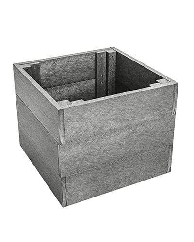C.R. Plastic Products Furniture - Outdoor Accessories PX01 Modern Square Planter