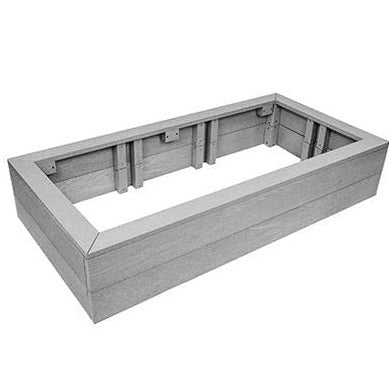 C.R. Plastic Products Outdoor Accessories Driftwood PX04 Veggie Garden Expansion