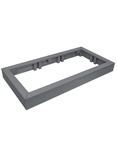 C.R. Plastic Products Outdoor Accessories Greystone PX03 Veggie Garden Planter