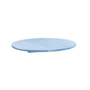 C.R. Plastic Products Dining Table Sky Blue-12 TT03 32" Round Table Top