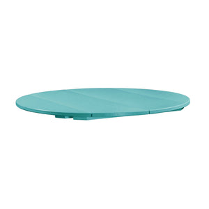 C.R. Plastic Products Dining Table Turquoise-09 TT04 40" Round Table Top