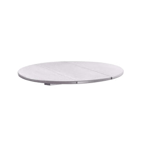 C.R. Plastic Products Dining Table White-02 TT03 32" Round Table Top