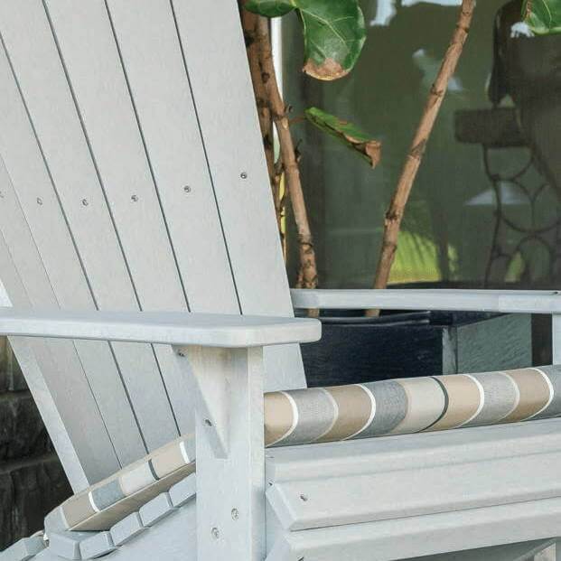 C.R. Plastic Products Sunbrella Outdoor Cushions SC20 Adirondack Seat Cushion