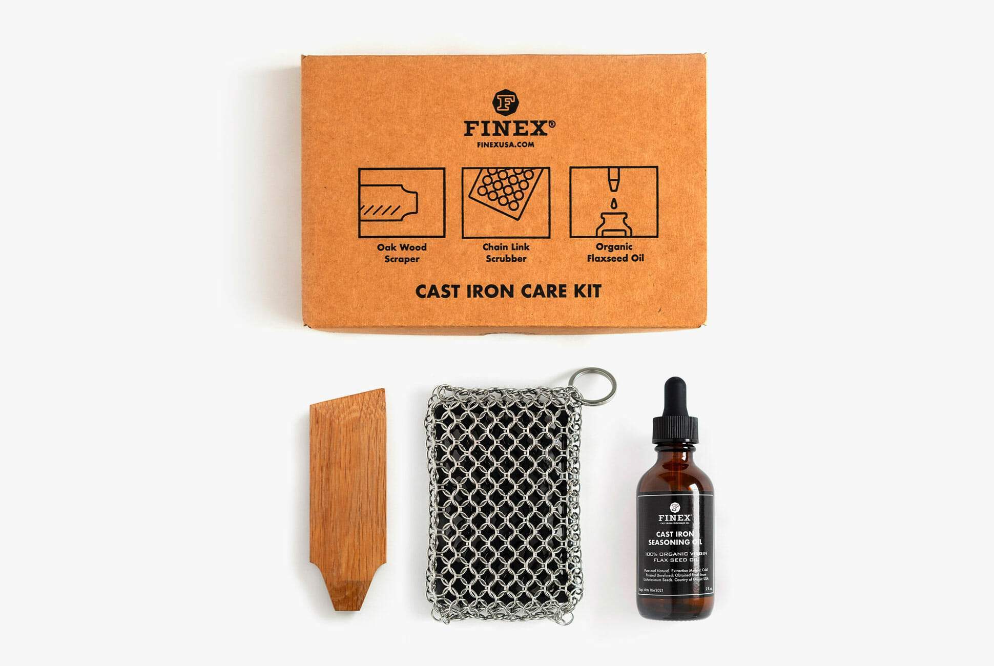 Finex Barbecue Care Kit For Cast Iron Finex