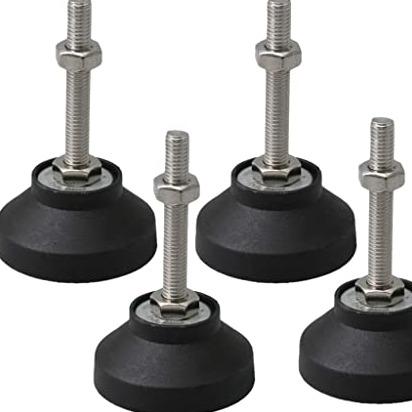 Fontana Forni Pizza Ovens BBQ Accessories 4-Pack of Feet for counter-top installation (Counter top installation REQUIRES feet)