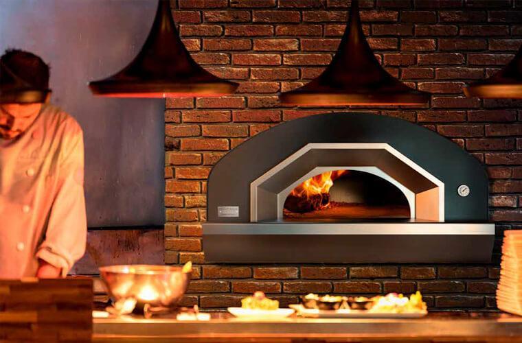 Fortana Forni Prometeo Commercial Wood Fired Pizza Oven | Wicker Land Patio  Calgary Kelowna Victoria