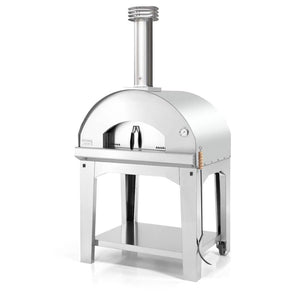 Fontana Pizza Oven Stainless The Mangiafuoco Wood Fired Pizza Oven