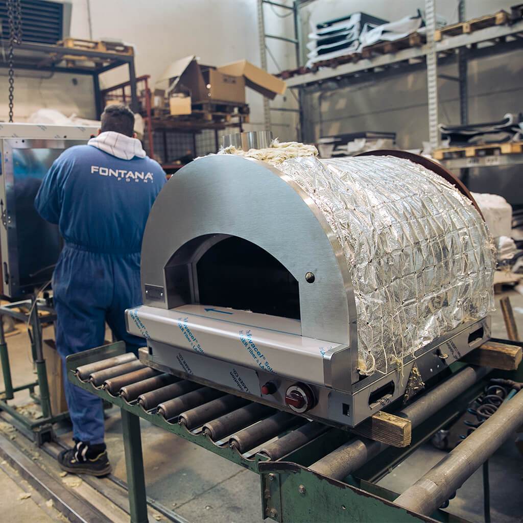 Fontana Pizza Oven The Margherita Home Gas Pizza Oven - Rosso