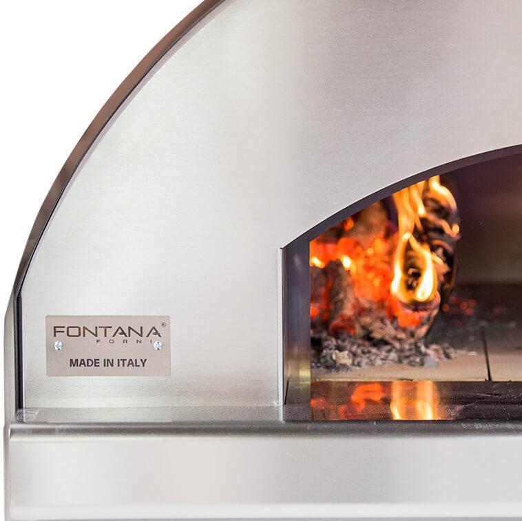Fontana Pizza Oven The Margherita Wood Fired Pizza Oven – Anthracite