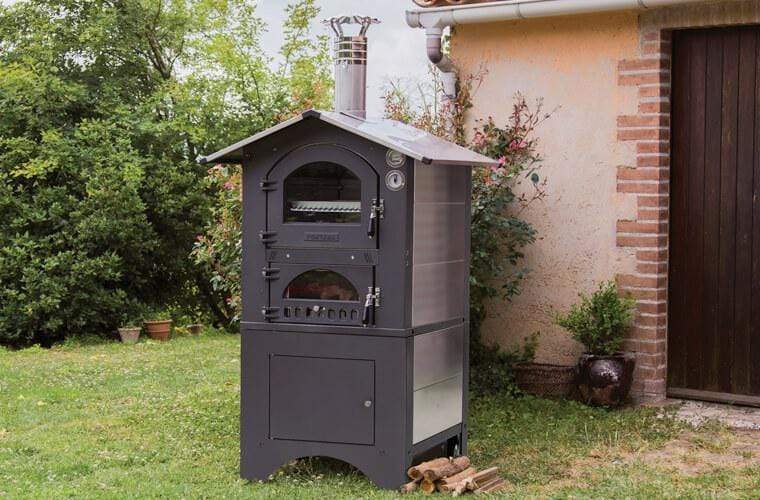 Fontana Pizza Oven The Rosso Wood Oven