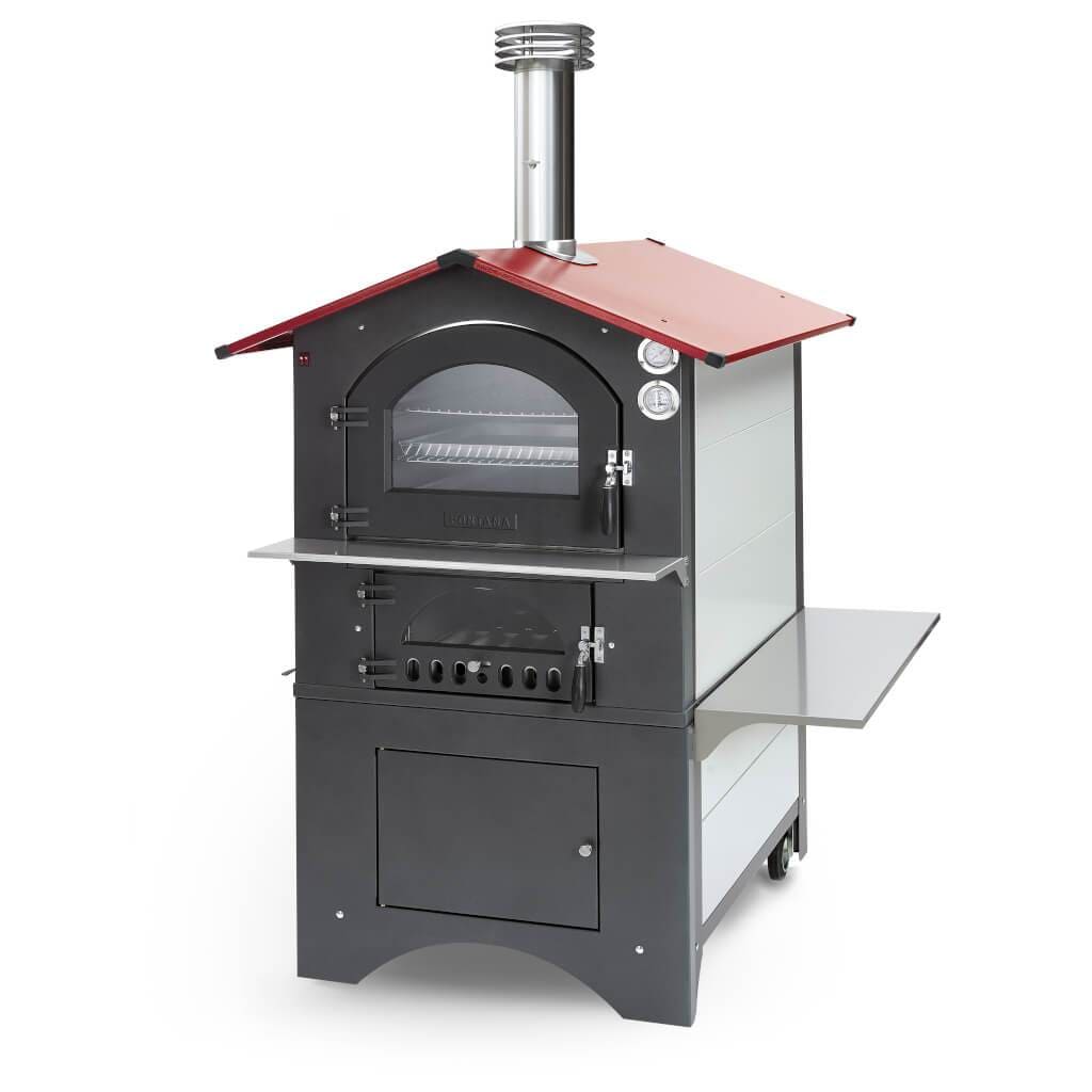 Fontana Pizza Oven The Rosso Wood Oven