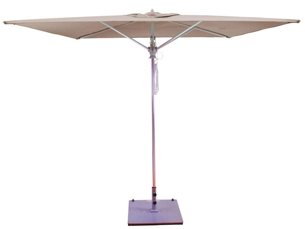 Galtech Market Umbella Antique Beige 782 8' X 8' DELUXE COMMERCIAL USE SQUARE