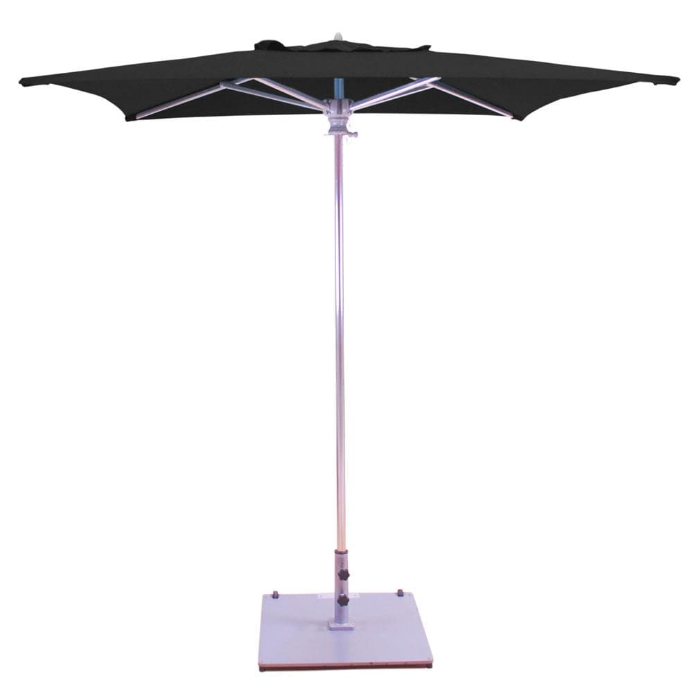Galtech Market Umbella Black 762 6' X 6' DELUXE COMMERCIAL USE SQUARE
