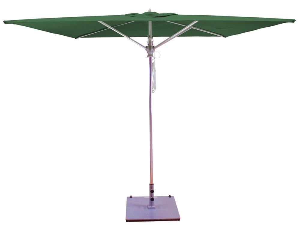 Galtech Market Umbella Forest Green 782 8' X 8' DELUXE COMMERCIAL USE SQUARE
