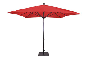 Galtech Market Umbrella Jockey Red & Black Frame 10' x 10' Galtech Auto-Tilt Market Umbrellas - 799 Model
