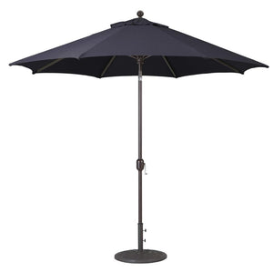 Galtech Umbrellas Umbrellas Black 9' Galtech Auto-Tilt Market Umbrellas - 737 Model