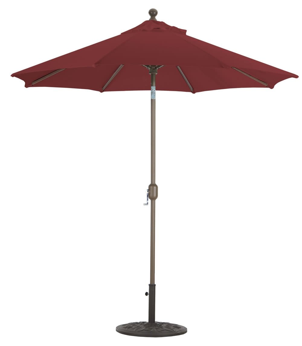 Galtech Umbrellas Umbrellas Burgundy 7.5' Galtech Auto-Tilt Market Umbrellas - 727 Model