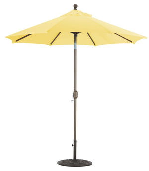 Galtech Umbrellas Umbrellas Buttercup Yellow 7.5' Galtech Auto-Tilt Market Umbrellas - 727 Model