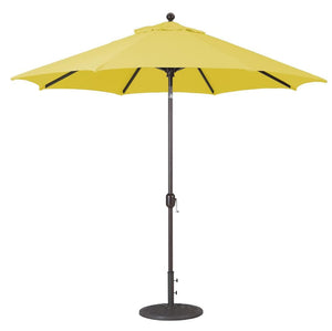 Galtech Umbrellas Umbrellas Buttercup Yellow 9' Galtech Auto-Tilt Market Umbrellas - 737 Model