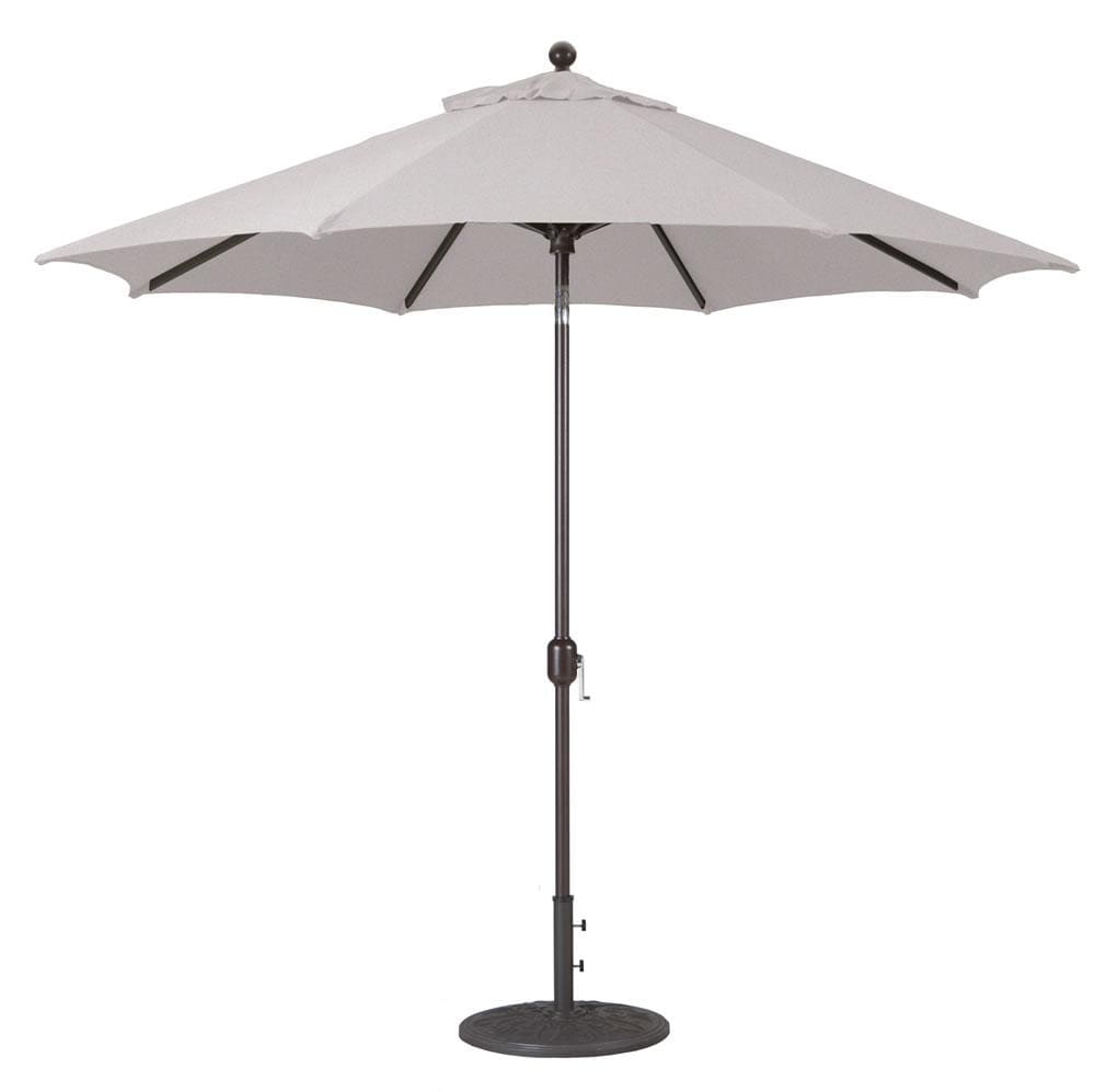 Galtech Umbrellas Umbrellas Canvas Granite 9' Galtech Auto-Tilt Market Umbrellas - 737 Model