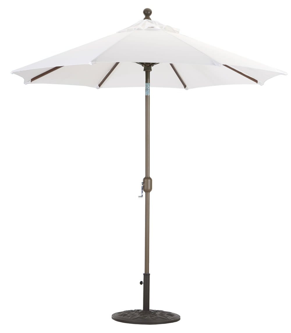 Galtech Umbrellas Umbrellas Canvas Natural 7.5' Galtech Auto-Tilt Market Umbrellas - 727 Model