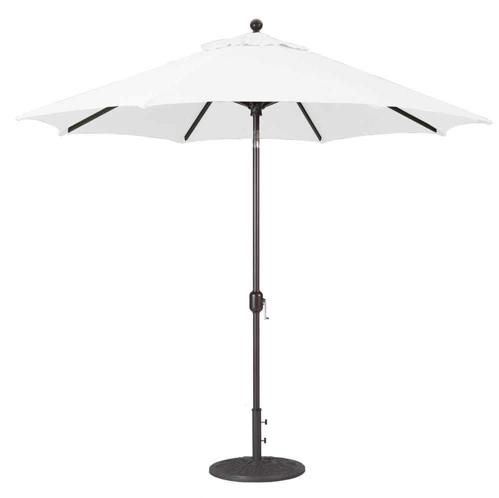 Galtech Umbrellas Umbrellas Canvas Natural 9' Galtech Auto-Tilt Market Umbrellas - 737 Model
