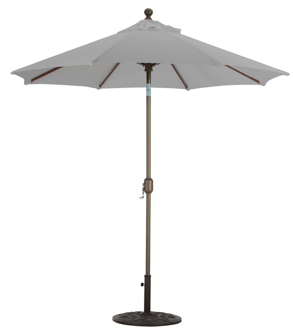 Galtech Umbrellas Umbrellas Canvas Taupe 7.5' Galtech Auto-Tilt Market Umbrellas - 727 Model