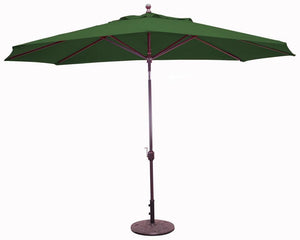 Galtech Umbrellas Umbrellas Forest Green 8' x 11' Oval Galtech Auto-Tilt Market Umbrellas - 779 Model